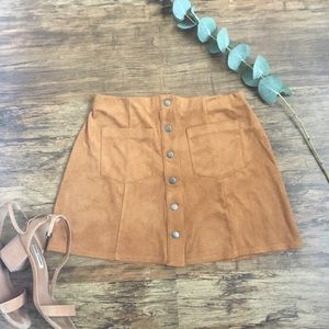 Forever 21 Suede Skirt. Size Small.